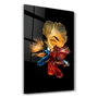 Wallity Pintura Decorativa de Vidrio Templado Multicolor 46 x 72 cm